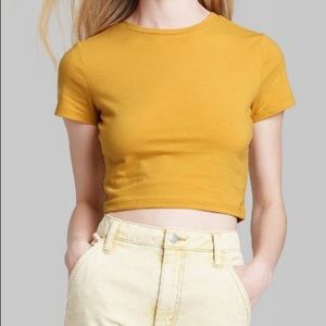 Short Sleeve Cropped T-Shirt